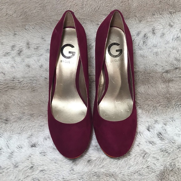 G by Guess Fun Platform Pumps Size 7.5 - Picture 2 of 7